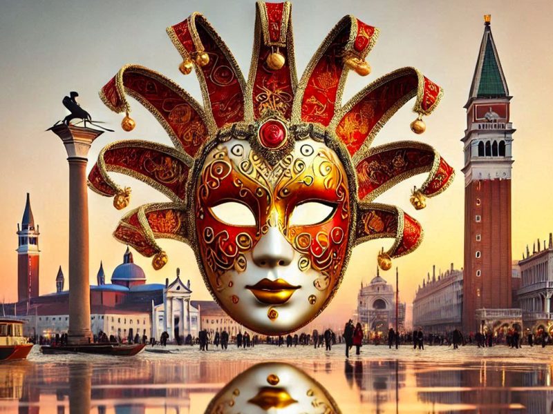 maschera di fantasia Carnevale di Venezia